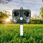 Rpulsif chat exterieur thanmoer rpulsif  ultrasons solaire repulsif chien charge solairechargement ...