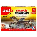 R�pulsif rongeurs granul�s - acto - 40 m�