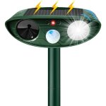 R�pulsif solaire � ultrasons pour chat - imperm�able - avec d�tecteur de mouvement pir - r�pulsif ext�rieur ...