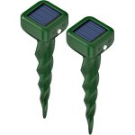 Repulsif taupe solaire anti - taupe solaire vibration et ultrasons ip66 imperm�able anti taupe repousse ...