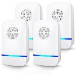 R�pulsif ultrason int�rieur - lot de 4 pi�ces - anti - souris - anti - rats - anti - moustiques - anti ...