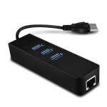 Rseau adaptateur usb 3. 0 vers rj45 gigabit ethernet usb rseau  1000 mbps pour pc portable