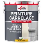 Peinture carrelage cuisine salle de bain: arcapoxy carrelage 1 kg (jusquà 10 m² en 2 couches) - jaune ... Peinture carrelage cuisine salle de bain: arcapoxy carrelage 1 kg (jusquà 10 m² en 2 couches) - jaune ...