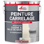Peinture carrelage cuisine salle de bain: arcapoxy carrelage 2. 5 kg (jusqu� 25 m� en 2 couches) - rose ...