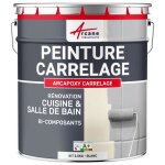 Peinture carrelage cuisine salle de bain: arcapoxy carrelage 2. 5 kg (jusquà 25 m² en 2 couches) - blanc ... Peinture carrelage cuisine salle de bain: arcapoxy carrelage 2. 5 kg (jusquà 25 m² en 2 couches) - blanc ...