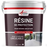 R�sine de finition circulable polyur�thane - �tanch�it� toit plat - arcathan trafic - 4 kg blanc
