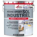 Peinture sol - r�sine epoxy : revepoxy trafic intensif - 5 kg (jusqu� 10 m� en 2 couches) gris basalte ...