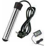 R�sistance pour chauffe - eau �lectrique - mhy� - 3000w - acier inoxydable - 260x50 mm - noir - dur�e ...