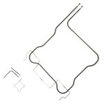 Rsistance de sole 1000w - ariston hotpoint - 450x330mm - 230v