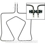 R�sistance de sole 1200w pour four fagor brandt