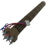 Résistance stéatite 47mm, 3000w triphasée, câblée Résistance stéatite 47mm, 3000w triphasée, câblée
