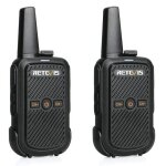 Retevis rt15 talkie - walkie portable professionnelle son clair vox mini radio bidirectionnelle longue ...