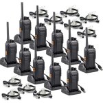 Retevis rt27 talkie walkie professionnel takie - walkie longue porte pmr446 sans licence 16 canaux vox ...