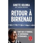 Livre - ginette kolinka - retour � birkenau - r�cit autobiographique - d�portation - survie
