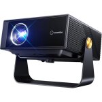 Retroprojecteur avec wifi et bluetooth - videoprojecteur portable 1080p projecteur video rotatif 360� ...