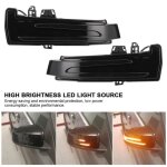 Rtroviseur arrire clignotant dynamique led dynamique convient pour mercedes - benz c - e - s - cla ...