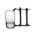 Rtroviseur de caravane luxe double - 23 x 145 cm - noir