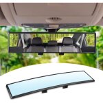 Rétroviseur panoramique intérieur universel rétroviseur de voiture bleu hd à clipser grand angle anti ... Rétroviseur panoramique intérieur universel rétroviseur de voiture bleu hd à clipser grand angle anti ...
