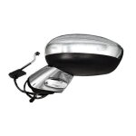 R�troviseur rabattable �lectriquement gauche coque et base chrom�e citroen c3 2 2009 - 2016