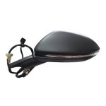 R�troviseur rabattable �lectriquement gauche � peindre chauffant feu au sol volkswagen golf 7 2012 - ...