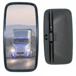 R�troviseur ext�rieur lat�ral miroir 36 x 18cm / bras 16 - 18 mm homologu� e4 universel pour camion tracteur ...