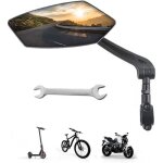 Rétroviseur vélo (gauche) - retroviseur trottinette electrique mini moto vélo Électrique ? accessoire ... Rétroviseur vélo (gauche) - retroviseur trottinette electrique mini moto vélo Électrique ? accessoire ...