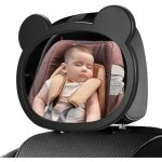 R�troviseur voiture b�b� - febest - 12x17 cm - verre incassable - acrylique haute qualit� - montage sur ...