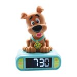 Réveil digital avec veilleuse lumineuse scooby doo en 3d et effets sonores Réveil digital avec veilleuse lumineuse scooby doo en 3d et effets sonores