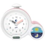 Réveil enfant Éducatif kidsleep - claessenskids - veilleuse musicale - jour / nuit - rose Réveil enfant Éducatif kidsleep - claessenskids - veilleuse musicale - jour / nuit - rose