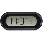 Réveil - hama - samos - lcd - noir - alarme programmable avec snooze Réveil - hama - samos - lcd - noir - alarme programmable avec snooze
