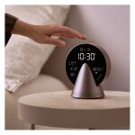 R�veils - lexon : r�veil radio & enceinte bluetooth lexon - argent�