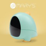 Réveil - marys - petit dino vert - rechargeable usb - 336h autonomie - enfant Réveil - marys - petit dino vert - rechargeable usb - 336h autonomie - enfant