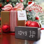 Réveil numérique 3 réglages de luminosité 3 alarme commande vocale double alimentation minuterie date ... Réveil numérique 3 réglages de luminosité 3 alarme commande vocale double alimentation minuterie date ...
