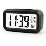 Réveil numérique sans fil à piles avec date température capteur lumineux intelligent 12 - 24 heures répétition ... Réveil numérique sans fil à piles avec date température capteur lumineux intelligent 12 - 24 heures répétition ...