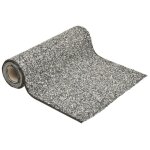 Revtement de jardin - non - tiss - gris - durable - aspect naturel - rectangulaire