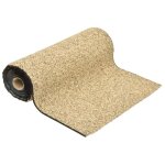 Revtement de jardin - non - tiss pp - 500x60 cm - sable naturel - durable - rectangulaire