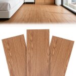 Rev�tement pvc autocollant effet ch�ne naturel ? 36 dalles 1524�914 cm 5 m� (pose sans colle)