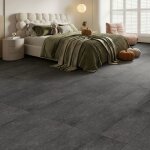 Rev�tement de sol pvc - dalles autocollantes - 5m� - pour salon - imperm�ables - 36 pi�ces - texture ...