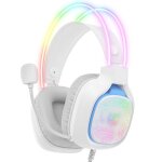 Rgb casque de jeu filaire avec micro pour pc ps4 ps5 xbox one switch mousse � m�moire de forme usb + ...
