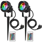 Rgb spot led extérieur 10w avec piquet Éclairage extérieur led à piquer lampe jardin étanche ip65 lot ... Rgb spot led extérieur 10w avec piquet Éclairage extérieur led à piquer lampe jardin étanche ip65 lot ...