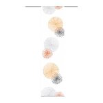 Rideau coulissant - home fashion - panneau japonais - polyester - orange - h:245 x w:60 cm Rideau coulissant - home fashion - panneau japonais - polyester - orange - h:245 x w:60 cm
