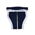 Rideaux d�coratifs � pompons de cabine - bleus pour camion daf scania mercedes man volvo