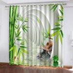 Rideau - double rideaux rideaux occultants 135x240cm - lot de 2 rideau thermiques occultant imprime 3d ... Rideau - double rideaux rideaux occultants 135x240cm - lot de 2 rideau thermiques occultant imprime 3d ...