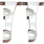 Rideau - double rideaux support � double tringle � rideau 2 pi�ces