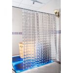 Rideau de douche - euroshowers - 3d transparent - 180 x 200 cm - contemporain - design Rideau de douche - euroshowers - 3d transparent - 180 x 200 cm - contemporain - design