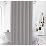 Rideau de douche gris - tissu polyester haute qualit� - design branch� et moderne - imperm�able anti ...