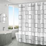 Rideau douche de salle de bainautres 240 * 200cm peva anti - moisissure �tanche