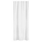 Rideau de douche - spirella - peva bio - 120x200cm - blanc - �tanche - design contemporain