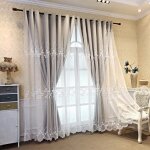 Rideaux et draperies liduo 1pcs - sheer rideaux &occultants rideauxthermiques isolants anti froid voilage ...