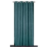 Rideau coloré isolant et thermique vert emeraude 140x240 cm Rideau coloré isolant et thermique vert emeraude 140x240 cm